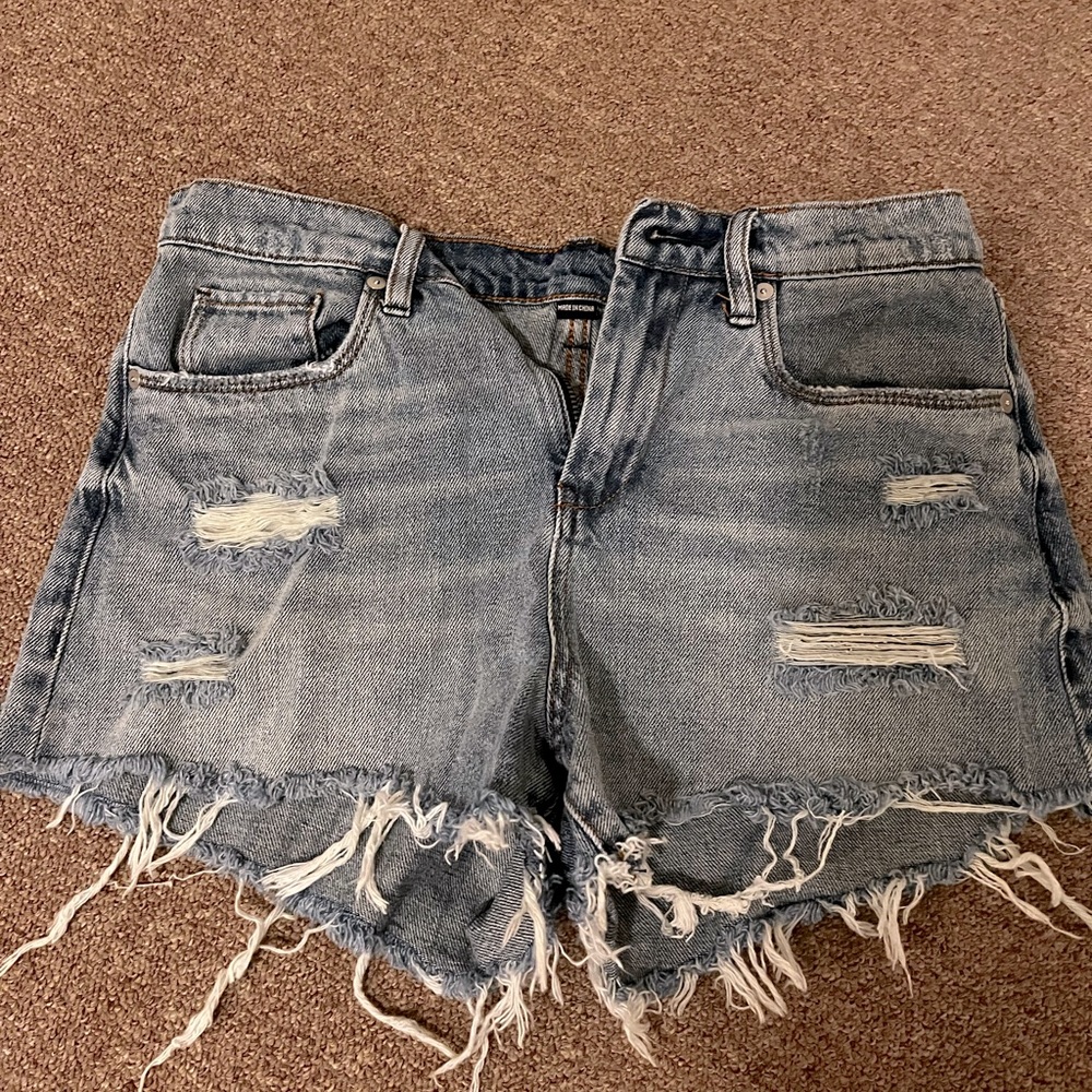 womens jean shorts